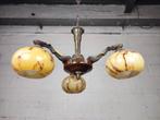 Art deco luster, Huis en Inrichting, Lampen | Kroonluchters, Ophalen, ., Zo goed als nieuw, .