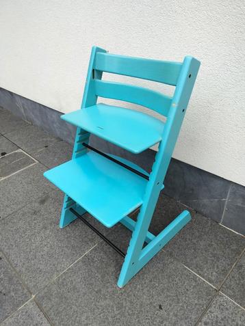 Stokke Tripp Trapp meegroeistoel lichtblauw  beschikbaar voor biedingen