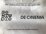 cadeaubon 'De cinema' (waarde van 9 euro) voor 3 euro, Cd's en Dvd's, Ophalen of Verzenden, Nieuw in verpakking