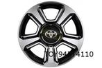 Toyota Aygo velg Aluminium 15'' 5-spaaks hoogglans zwart / g, Nieuw, Band(en), 15 inch, Personenwagen