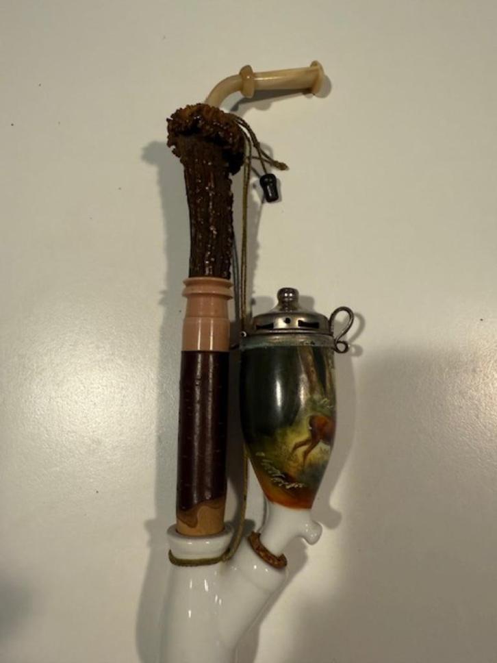 Oude Duitse pijp, Antiek en Kunst, Antiek | Keramiek en Aardewerk, Ophalen of Verzenden