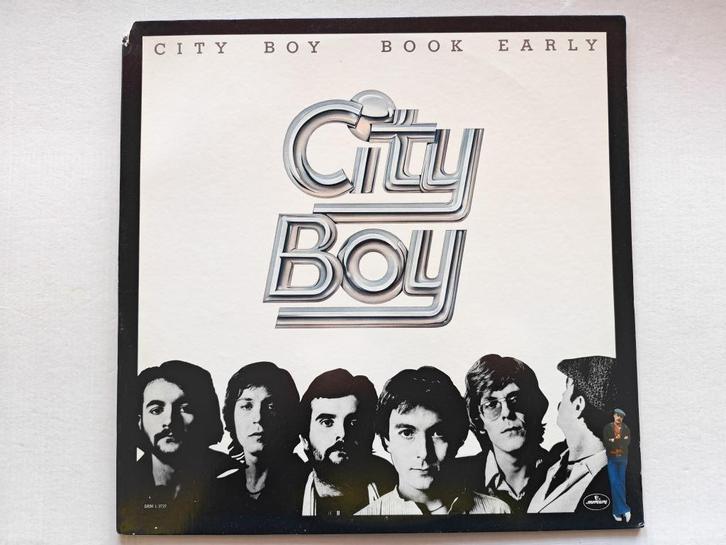 CITY BOY - Book early (LP), Cd's en Dvd's, Vinyl | Rock, Zo goed als nieuw, Poprock, 12 inch, Ophalen of Verzenden