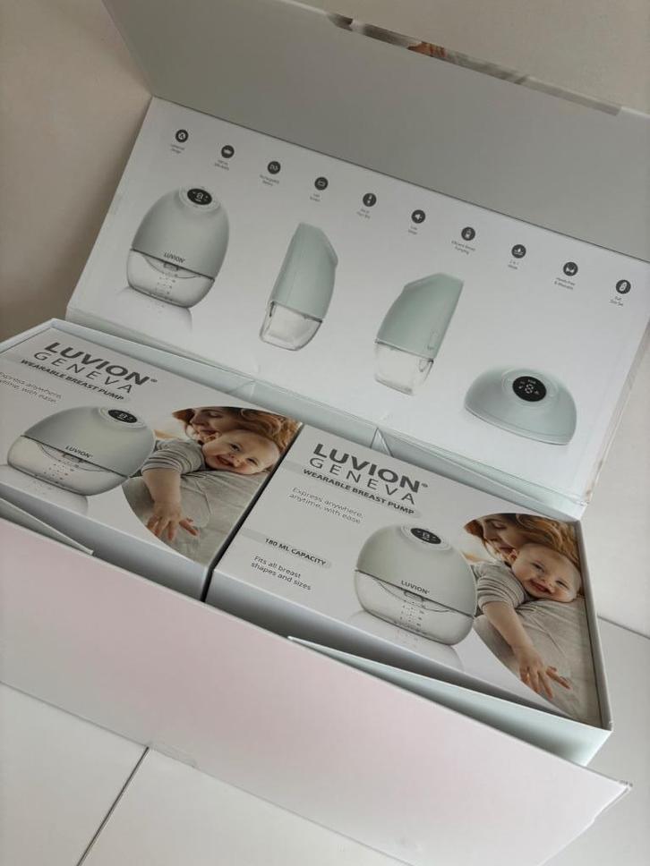 Dubbele handsfree borstkolf, Kinderen en Baby's, Overige Kinderen en Baby's, Gebruikt, Ophalen