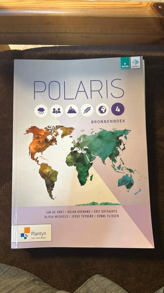 Arjan Goemans - Bronnenboek Polaris, Boeken, Schoolboeken, Zo goed als nieuw, Aardrijkskunde, Ophalen