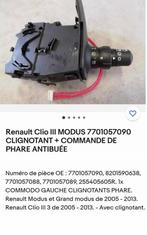 Commande gauche pour Renault Clio 3, Auto-onderdelen, Verlichting, Nieuw, Renault, Ophalen