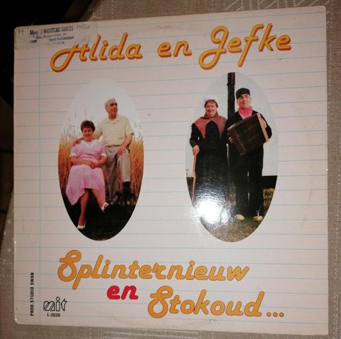 Alida en Jefke - Splinternieuw en stokoud, CD & DVD, Vinyles | Néerlandophone, Utilisé, Autres genres, 12 pouces, Enlèvement ou Envoi