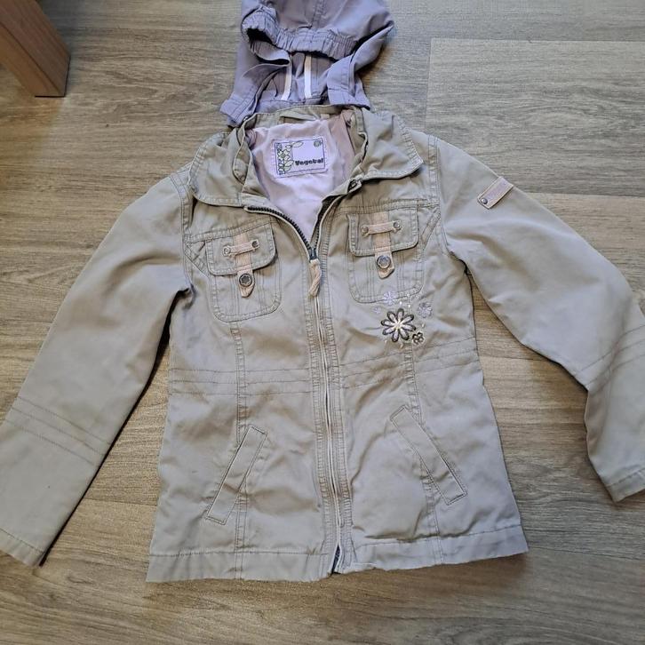jasje voor tussenseizoen, maat 134, Kinderen en Baby's, Kinderkleding | Maat 134, Zo goed als nieuw, Meisje, Jas, Ophalen of Verzenden
