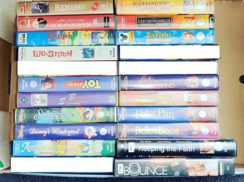 Lot originele Videocassettes (Kinder- en familiefilms), Cd's en Dvd's, VHS | Film, Zo goed als nieuw, Overige genres, Alle leeftijden