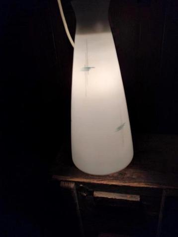 glazen hanglamp 50's  beschikbaar voor biedingen
