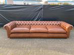 Mega grote Chesterfield zetel sigaren cognac GRATIS GELEVERD, Antiek en Kunst, Ophalen of Verzenden