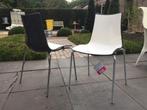 Italiaanse design stapelstoelen / Scab - Zebra / Als nieuw !, Métal, Comme neuf, Enlèvement, Cinq, Six Chaises ou plus