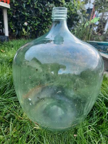 Dame Jeanne en verre H.65cm  beschikbaar voor biedingen