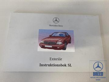 NOS handleiding exterieur Mercedes-Benz R129 Mopf Zweeds beschikbaar voor biedingen