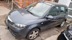 Mazda 2 2007 automaat, Auto's, Automaat, Stof, Zwart, Blauw