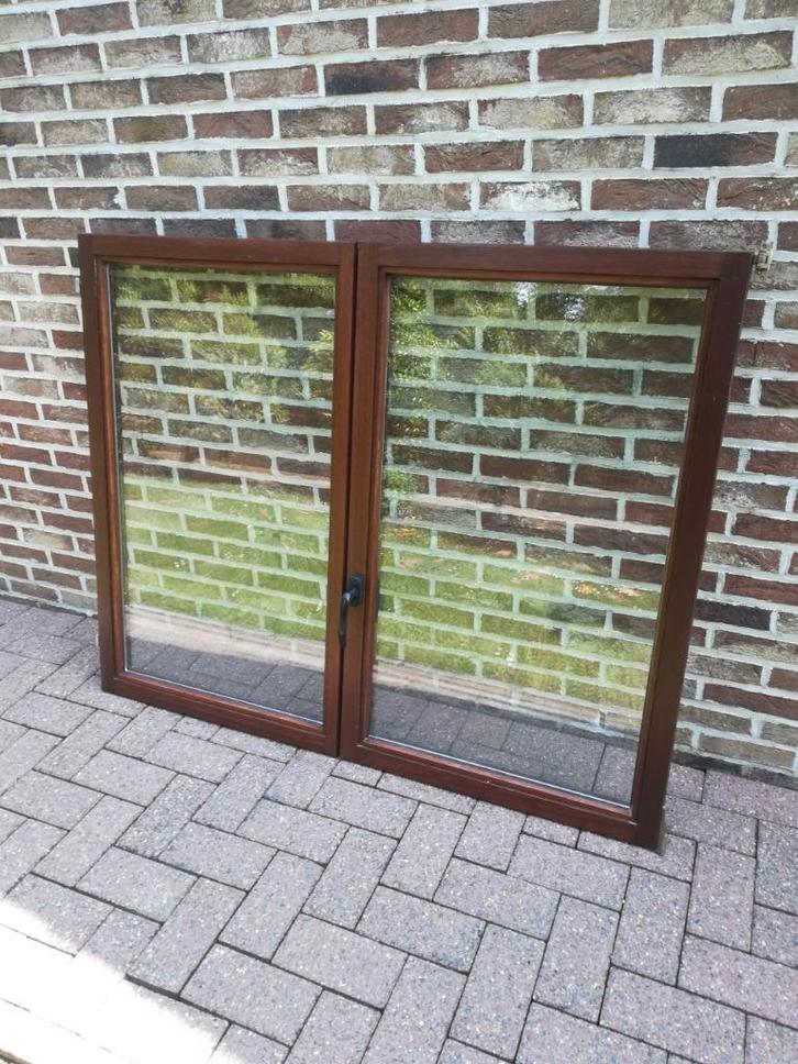 châssis double FIXE, Doe-het-zelf en Bouw, Glas en Ramen, Zo goed als nieuw, Gevelraam of Ruit, Dubbelglas, Ophalen