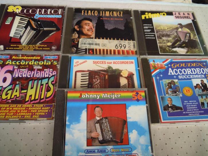 Accordeon cd's, Cd's en Dvd's, Cd's | Instrumentaal, Zo goed als nieuw, Ophalen of Verzenden