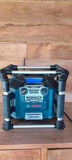 Bosch GML 20 werfradio, Audio, Tv en Foto, Radio's, Ophalen of Verzenden, Zo goed als nieuw, Bouwradio