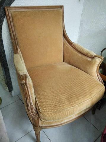 Retro fauteuil - Art Nouveau-stijl - Vintage beschikbaar voor biedingen