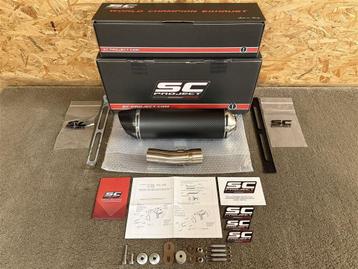 SC Project Oval uitlaat demper BMW F650GS F700GS F800GS beschikbaar voor biedingen