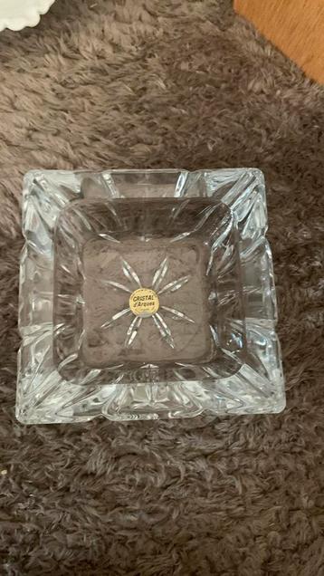 Asbak kristal d’Arques beschikbaar voor biedingen