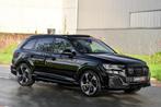 Audi Q7 55 TFSI e quattro 3x S-Line. BTW, Massage, RS zetels, Autos, Audi, Achat, Entreprise, Carnet d'entretien, Noir