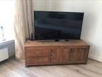 Teak houten Tv kast, Huis en Inrichting, Kasten |Televisiemeubels, Ophalen, Zo goed als nieuw