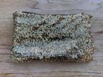 Goud - Glitter Pailletten tasje, Handtassen en Accessoires, Tassen | Damestassen, Ophalen of Verzenden, Zo goed als nieuw, Avondtasje
