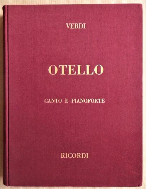Otello [Canto/Pianoforte]: Drama lirico in 4 atti -1887/1964, Boeken, Muziek, Gelezen, Overige onderwerpen, Ophalen of Verzenden