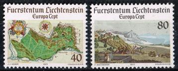 Timbres du Liechtenstein - K 2730 - paysages disponible aux enchères