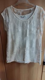 ecru kanten blouse, Wit, Maat 42/44 (L), Ophalen of Verzenden, Zo goed als nieuw