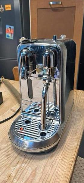 Sage Creatista Plus Nespresso machine, Elektronische apparatuur, Koffiezetapparaten, Gebruikt, Koffiepads en cups, Koffiemachine