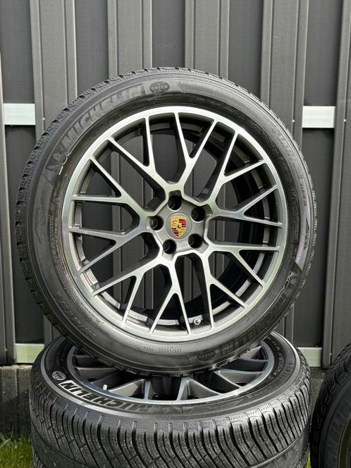 20” Porsche Macan RS Spyder GTS velgen Origineel, Auto-onderdelen, Banden en Velgen, Banden en Velgen, Winterbanden, 20 inch, Personenwagen