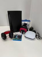 PS5 disc black edition + controllers + oplaadstation + fifa, Ophalen, Zo goed als nieuw