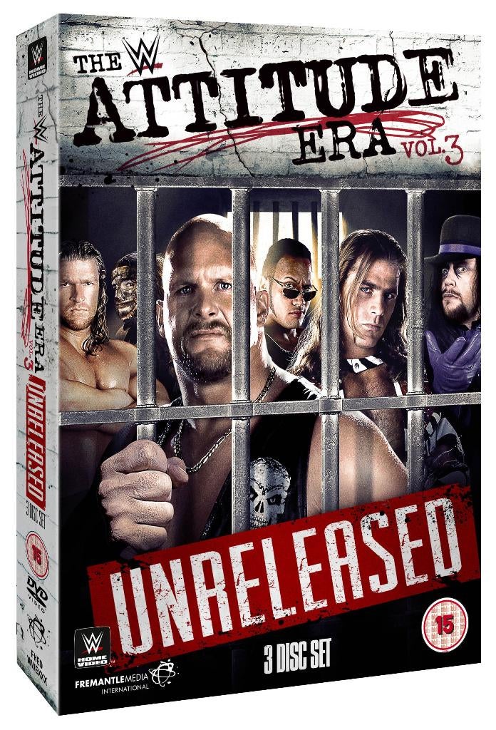 WWE Attitude Era Unreleased Vol. 3 (Nieuwstaat), Coffret, Sport de combat, Envoi, Autres types