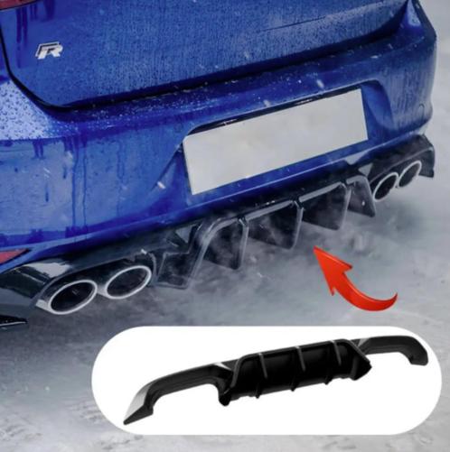 Diffuseur Arrière Adaptable Sur Vw Golf 7 R (12-16), Auto diversen, Tuning en Styling, Verzenden