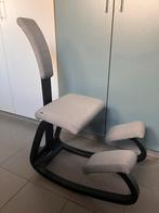 Ergonomische kniestoel van sit&sleep, grijs/zwart, Huis en Inrichting, Ophalen, Zo goed als nieuw, Grijs, Bureaustoel