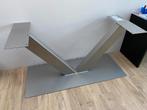Tafelpoot v-vorm design grijs, Huis en Inrichting, Tafelonderdelen, Ophalen, Tafelpoot, Gebruikt, 100 tot 150 cm