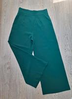 Groene, wijde broek met zijrits., Vêtements | Femmes, Culottes & Pantalons, Taille 38/40 (M), Enlèvement ou Envoi, Zara, Vert