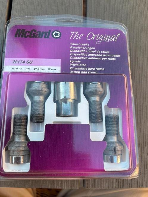 McGard wielbouten 28174 SU Toyota Aygo incl montage 18 euro, Auto diversen, Anti-diefstal, Zo goed als nieuw, Ophalen of Verzenden