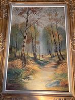 landschapsschilderij “boslandschap – A. Malick”, Enlèvement ou Envoi