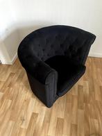 fauteuil noir, Maison & Meubles, Fauteuils, 75 à 100 cm, Comme neuf, Enlèvement, 50 à 75 cm
