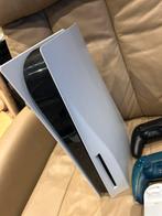 Ps5 slim 1TB met speler, kabel, +2 controller en laadstation, Games en Spelcomputers, Ophalen, Nieuw