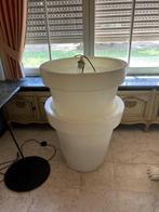 Tuinverlichting bloempot per stuk, Tuin en Terras, Ophalen, Gebruikt, Netvoeding, Staande lamp
