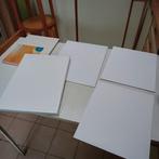 8 schildersplaten en 1 schildersdoek (Nieuw), Mortsel, Enlèvement, Comme neuf