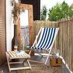 Set bevat 2 strandstoelen + salontafel, Tuin en Terras, Tuinsets en Loungesets, Ophalen of Verzenden, Nieuw