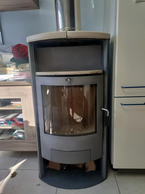 Houtkachel, Huis en Inrichting, Kachels, Gebruikt, Vrijstaand, Houtkachel, Hout, Ophalen