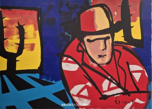 Cactus Joe - Herman Brood, Antiek en Kunst, Kunst | Schilderijen | Abstract, Ophalen