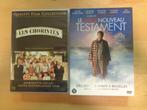 2 DVD's Le Tout nouveau testament + les choristes, Ophalen of Verzenden, Vanaf 12 jaar, Zo goed als nieuw, Drama