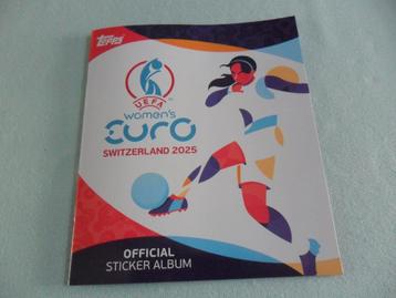 Topps Euro 2025 nieuwe stickers voor dames €0,30 per sticker beschikbaar voor biedingen