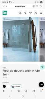 Paroi de douche Walk-in A16 8mm FACQ, Bricolage & Construction, Enlèvement, Comme neuf, Verre, Douche